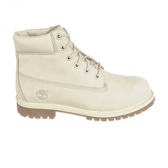 Timberland 6 Inch Premium Youth 'Angora Mono' | White | Kid's Size 7 - TB01990A