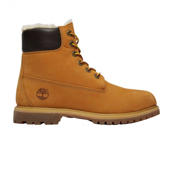 Timberland Wmns 6 Inch Premium Boot 'Wheat Shearling' | Tan | Women's Size 7.5 - TB0A19TE-231