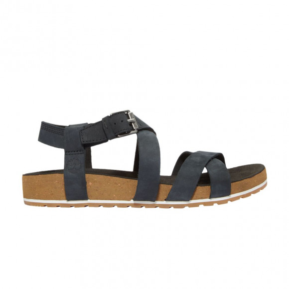 Timberland Wmns Malibu Waves Ankle-Strap Sandal 'Jet Black' | Women's Size 11 - TB0A1MR3-015