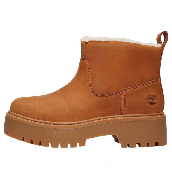 (WMNS) Timberland Stone Street Warm-Lined Platform 'Brown' TB0A283GEM71 - TB0A283GEM71