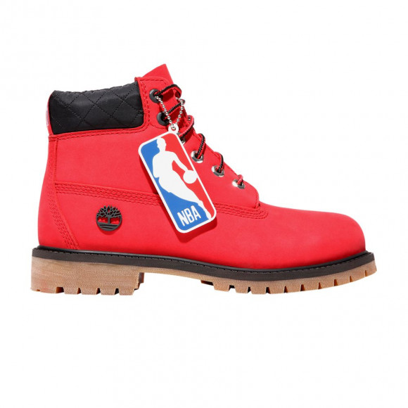 NBA x Timberland 6 Inch Premium Boot Youth 'Chicago Bulls' | Red | Kid's Size 12.5 - TB0A2952-P92