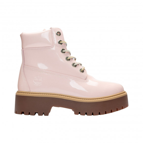 Timberland Wmns 6 Inch Stone Street Waterproof Boot 'Patent Leather - Light Pink' | Women's Size 6.5 - TB0A2H3CA5H