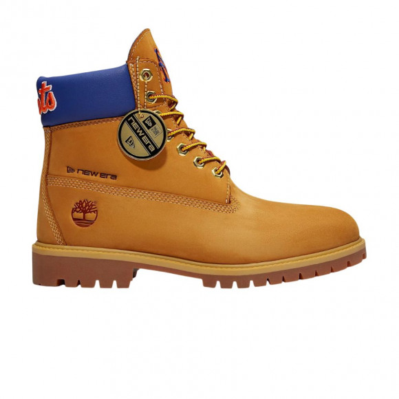 MLB x New Era x Timberland 6 Inch Waterproof Boot 'Mets' | Tan | Men's Size 6 - TB0A2J7TAOV