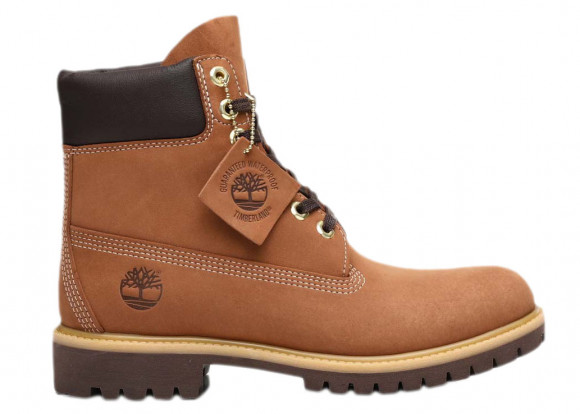Timberland 6Premium Waterproof Boots - Men's Outdoor Boots - Brown / White - TB0A2JC7F13