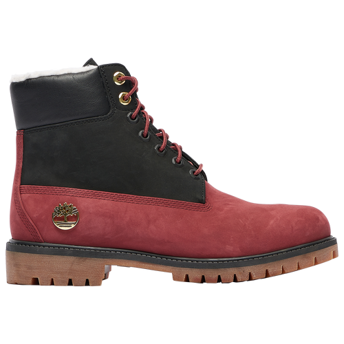 Timberland 6Fleece Lined WP Boots - Men's Outdoor Boots - Syrah / Black - TB0A2MJMV15