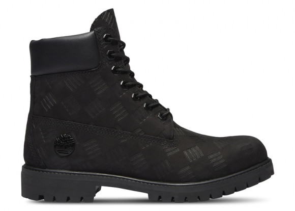 Timberland 6" Premium Waterproof Boot Black Debossed Print - TB0A2P6W-A5K