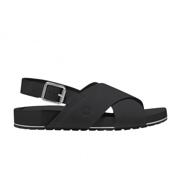 Timberland Wmns Malibu Waves Basic Backstrap Sandal 'Jet Black' | Women's Size 5.5 - TB0A41KQ-015