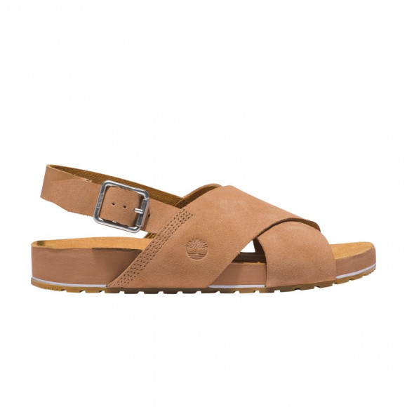 Timberland Wmns Malibu Waves Basic Backstrap Sandal 'Tan' | Women's Size 7 - TB0A41MQ-CW8
