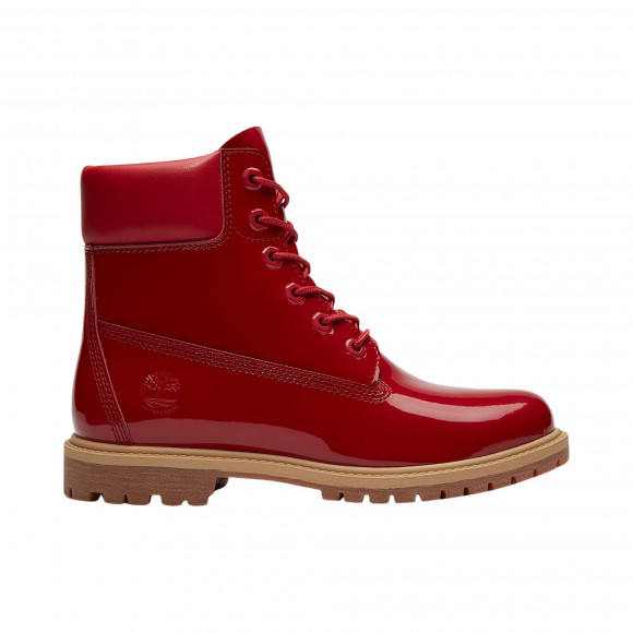Timberland Wmns 6 Inch Premium Waterproof Boot 'Red Patent Leather' | Women's Size 6 - TB0A43F8A5G