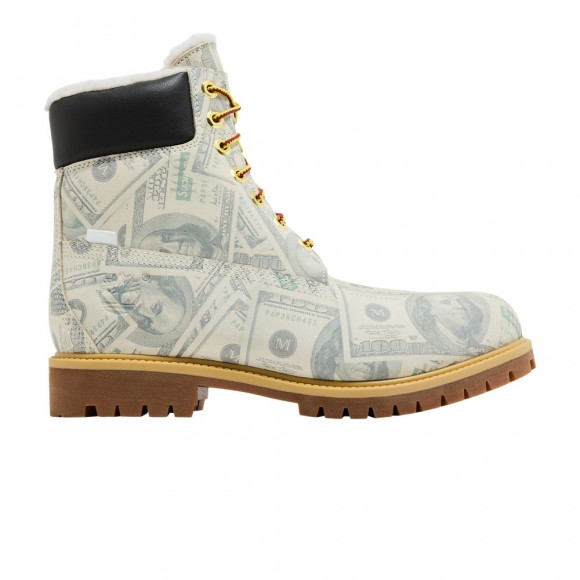 Supreme x MM6 Maison Margiela x Timberland 6 Inch Premium Waterproof Boot 'Money' | Cream | Men's Size 12 - TB0A5NG5-ALP