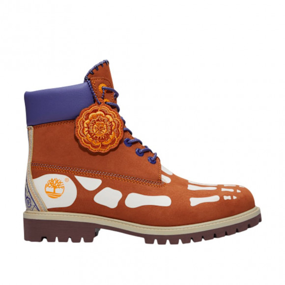 Timberland 6" Classic Premium Boot 'Día de Muertos' | Brown | Men's Size 11.5 - TB0A5RNWEKL