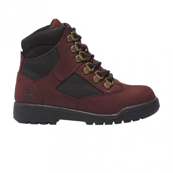 Timberland 6-Inch Field Boot Little Kid 'Burgundy' | Red | Kid's Size 12.5 - TB0A5YHN-C60