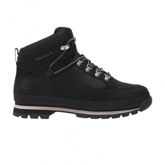 Timberland Wmns Euro Hiker Mid Boot 'Triple Black' | Women's Size 6 - TB0A5ZBV-001