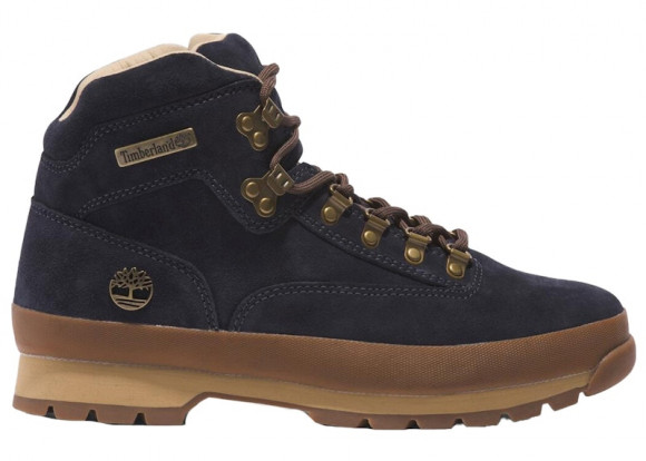 Timberland Euro Hiker Mid Lace Up Dark Blue Suede - TB0A6839-EP3