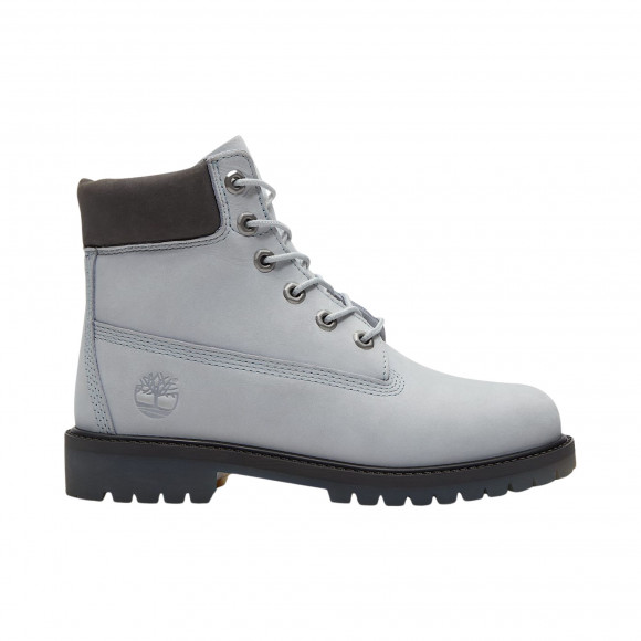 Timberland 6 IInch Junior Waterproof Boot 'Glacier Grey' | Kid's Size 4 - TB0A6BETEKM