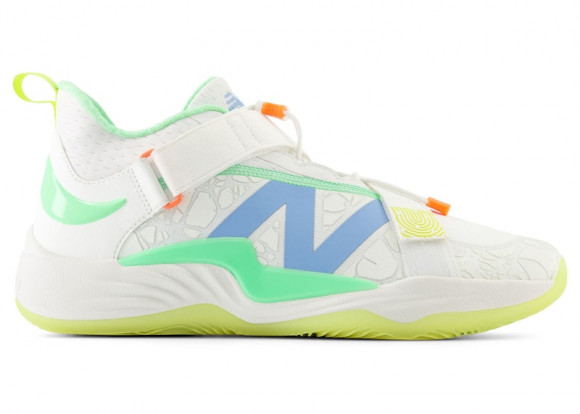 New Balance Unisex FuelCell Lindor 2 Pre-Game - White/Orange/Yellow/Green - TLINDTW2