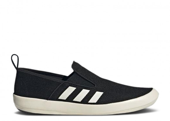 adidas Terrex B Slip-On DLX 'Black Chalk White' | Men's - Terrex-B-Slip-On