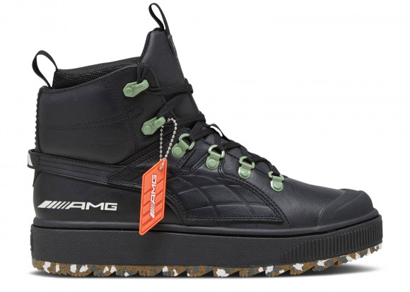 Mercedes-AMG Petronas F1 x Ren Boot 'Black Dusty Green' | Black | Men's - The-Ren-Boot