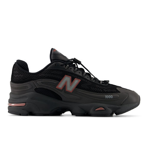 New Balance Unisex 1000G Sneakers - Black/Red - U100010A