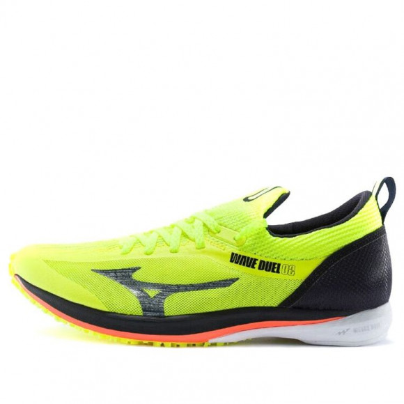 Mizuno Wave Duel 2 Wide BLACK/GREEN Marathon Running Shoes U1GD207010 - U1GD207010