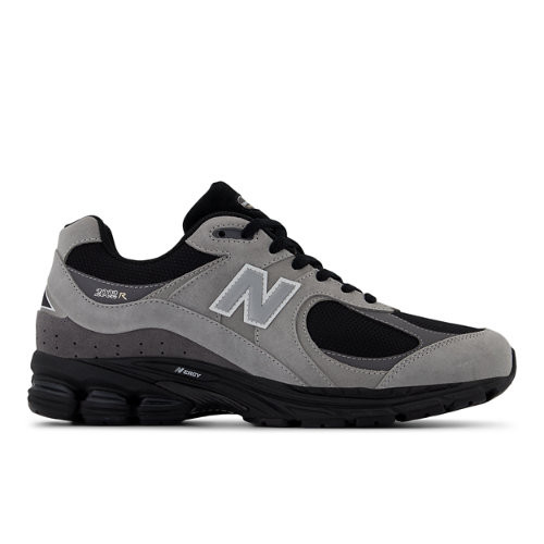 New Balance Unisex 2002R Sneakers - Grey/Black - U2002RM