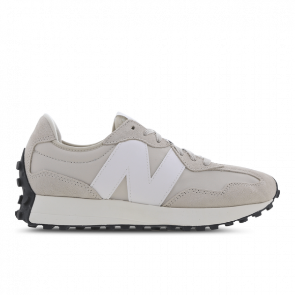 New Balance Unisex 327 in White Suede/Mesh