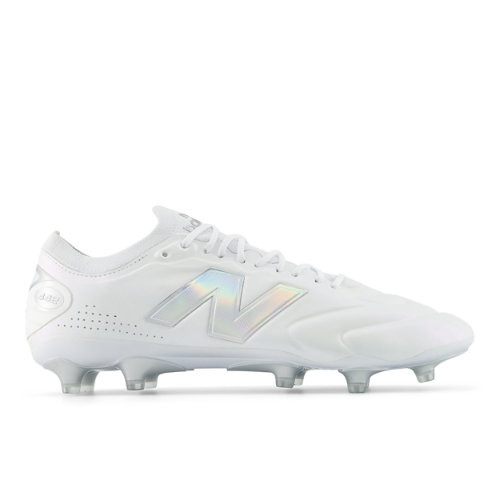 New Balance Unisex 442 Elite Knit FG V3 Soccer Shoes - White/Grey - U41FM8N5