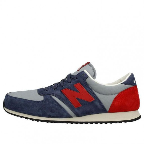 New Balance 420 Series Non-Slip Wear-resistant Low Tops Blue Red - U420PRBR