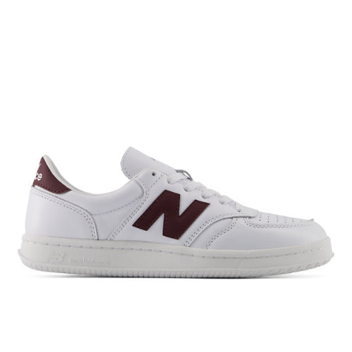 New Balance Unisex T500 Sneakers - White/Brown - U50094S