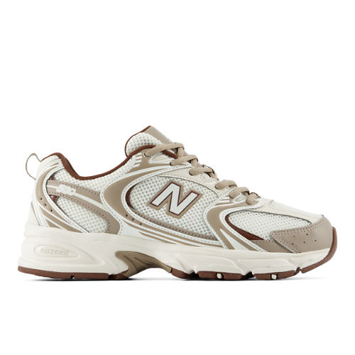 New Balance Unisex 530 Sneakers - White/Grey - U530COB