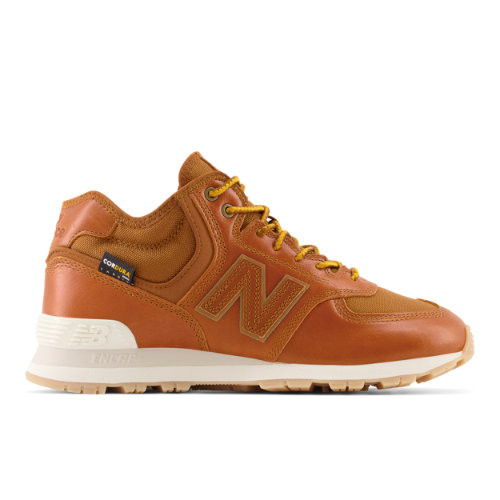 New Balance Unisex 574H in Brown Leather