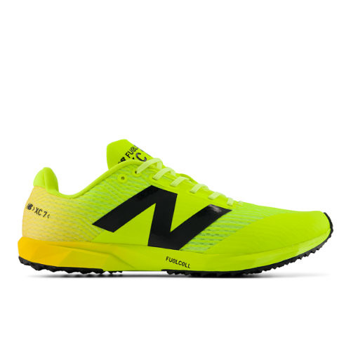 New Balance Unisex FuelCell XC7 v5 Running Shoes - Green/Black - U71AX