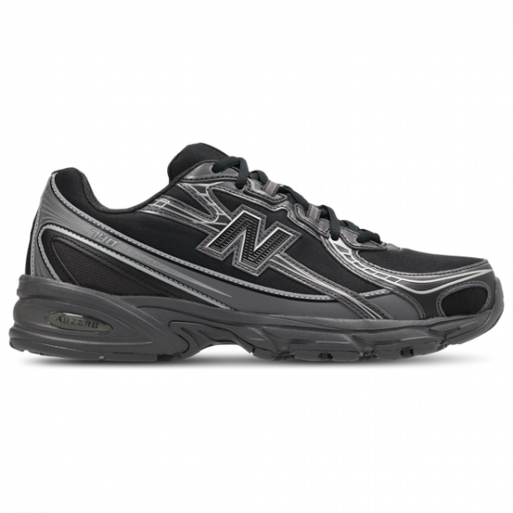 New Balance 740 Men's Sneakers - Black - Size 6.5 - Mesh/Synthetic - U7403B6