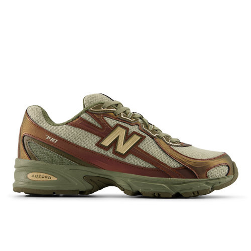 New Balance Unisex 740 - Brown/Green/Grey - U740AB2