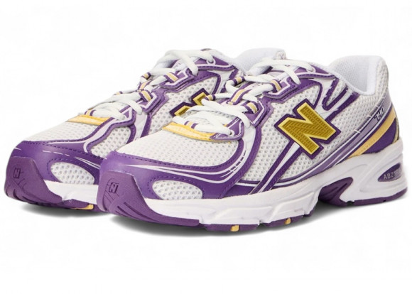 New Balance 740 White Purple Yellow - U740PV2