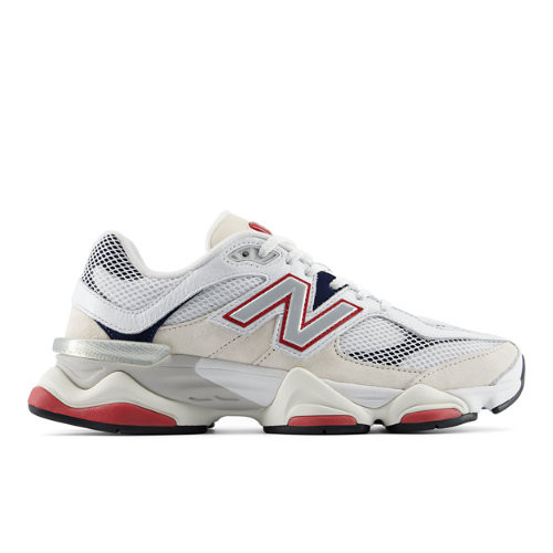New Balance Unisex 9060 Sneakers - White/Red - U90603MT