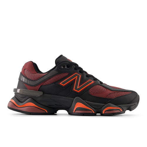 New Balance Unisex 9060 Sneakers - Black/Red - U9060BLA