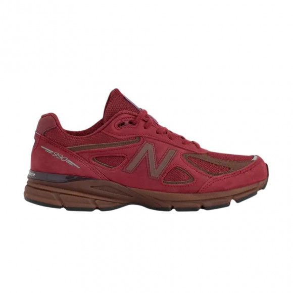 New Balance 990 'Monarch Burgundy Pumpernickel Black' | Red | Men's Size 9 - U990BR4