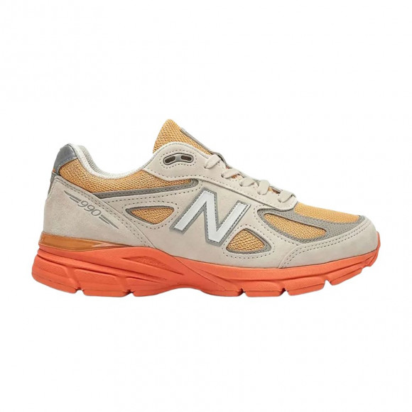 New Balance 990v4 Made in USA 'Moonbeam Tangerine Heat' | Orange | Men's Size 10 - U990MO4