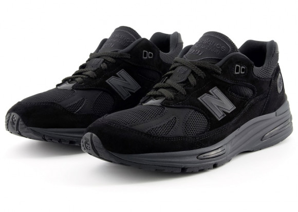 New Balance 991v2 MiUK Black Grey - U991KK2