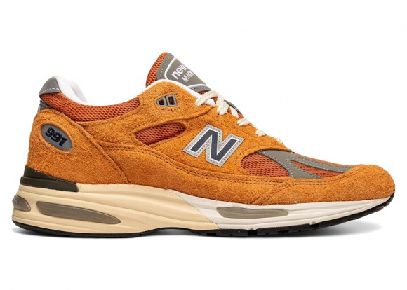 New Balance 991v2 Made in England 'Gold Earth' | Orange | Men's Size 7 - U991OV2