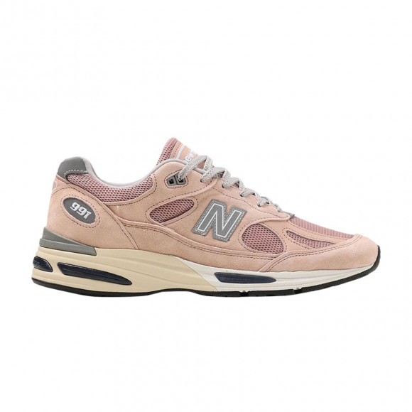 New Balance 991v2 'Mahogany Rose' | Cream | Men's Size 9 - U991RB2