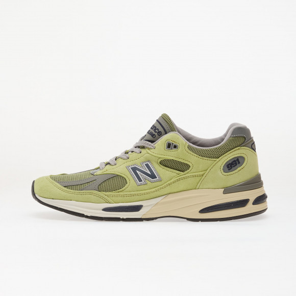Sneakers New Balance 991 Green Banana/ Moss/ Moon Mist - U991WG2