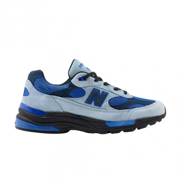 New Balance 992 Made In Usa Light Arctic Grey 'Light Arctic Grey-Black Gemstone' | Blue | Men's Size 10 - U992AR