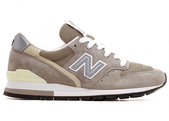 New Balance Unisex Made in USA 996 Core in Cinza, Leather - U996GR