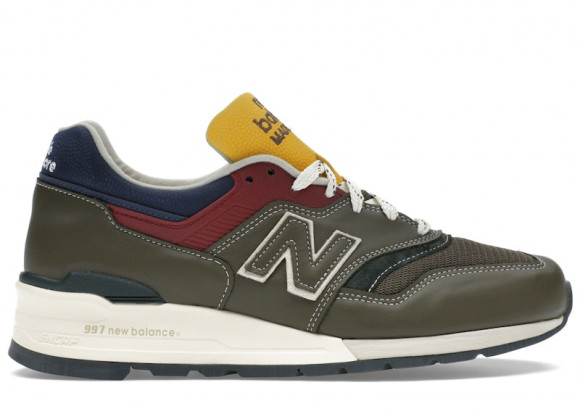New Balance 997 MiUSA Aimé Leon Dore Dark Moss Angora - U997AIM