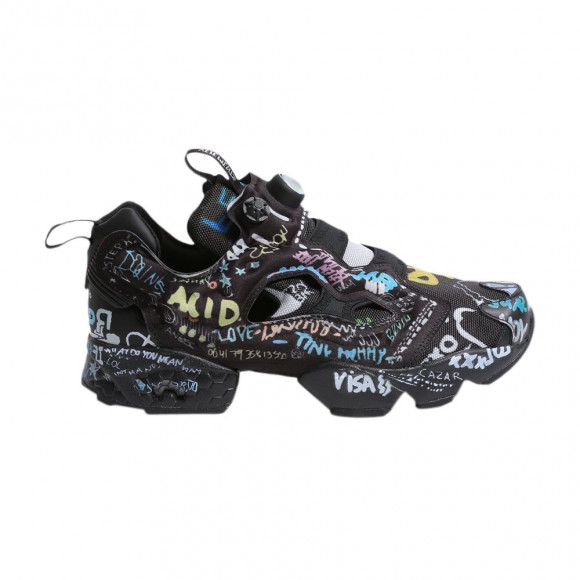 Reebok Vetements x InstaPump Fury 'Graffiti - Black' | Men's Size 9 - UAH21SN244-1385