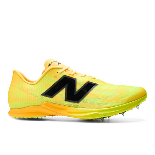 New Balance Unisex FuelCell SuperComp XC-X Running Shoes - Orange/Green - UELR4QS
