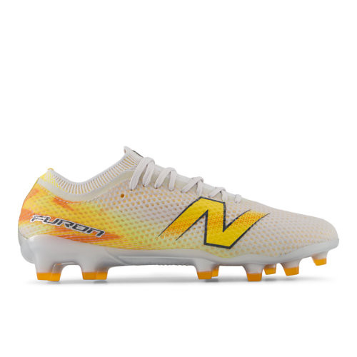 New Balance Unisex Furon Women's Elite MG V9 - Grey/Orange - UF1MW5S2