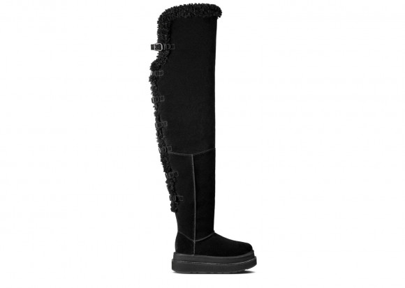 UGG Sacai x UGG Wmns Thigh High Boot 'Black' | Women's - UGG-Thigh-High-Boot